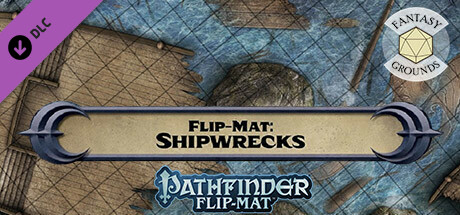 Fantasy Grounds - Pathfinder RPG - Pathfinder Flip-Mat: Shipwrecks
