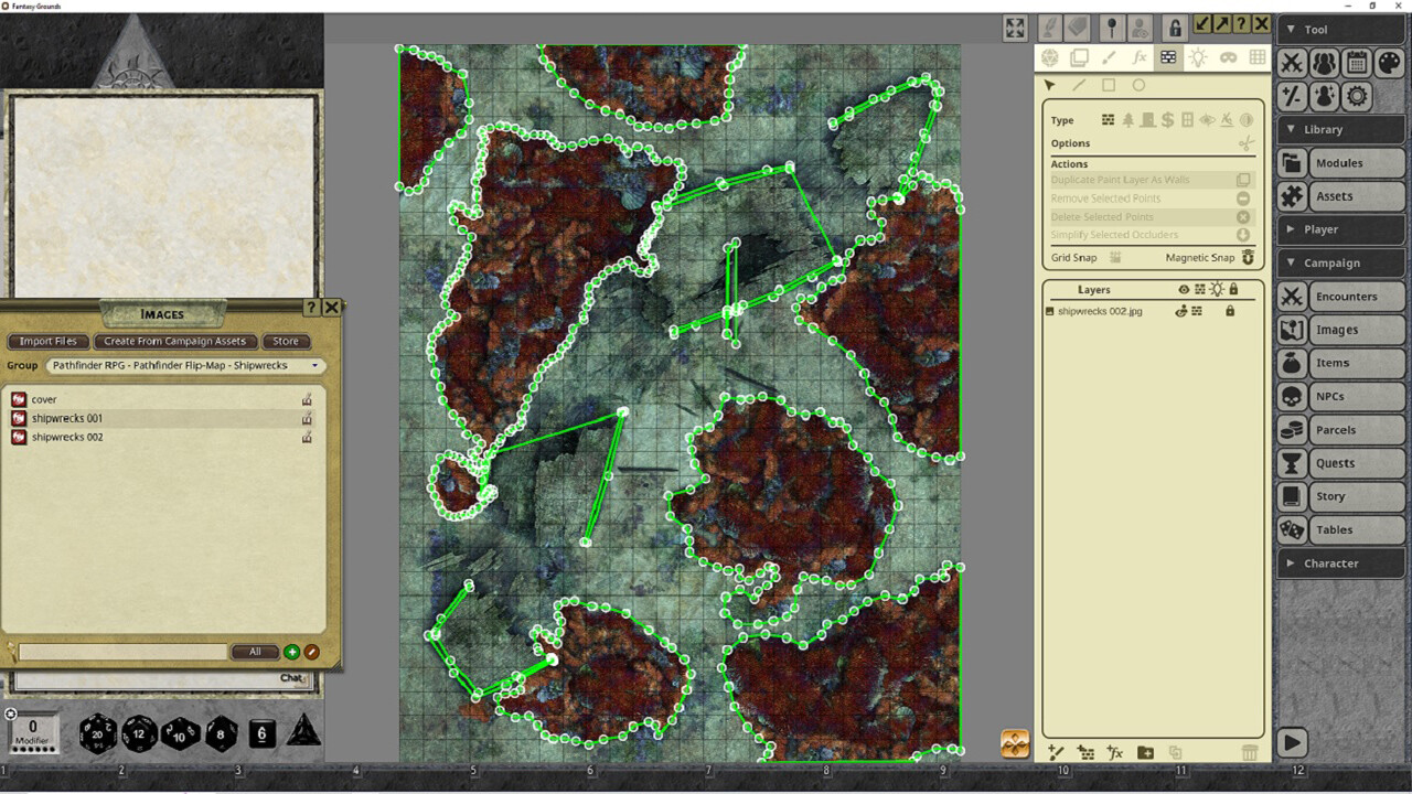 Fantasy Grounds - Pathfinder RPG - Pathfinder Flip-Mat: Shipwrecks Featured Screenshot #1