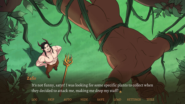 Burning Secrets - A Bara Visual Novel game for Linux 1