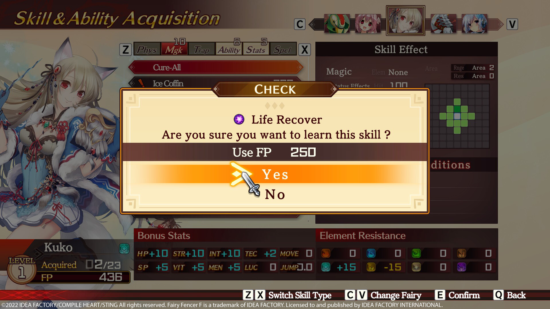 Fairy Fencer F: Refrain Chord #13