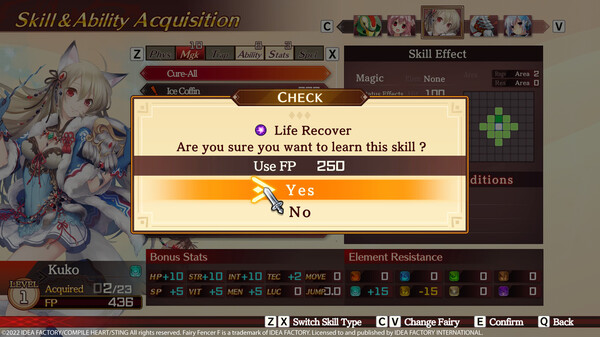 Скриншот из Fairy Fencer F: Refrain Chord