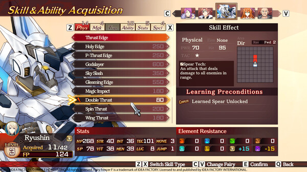 Скриншот из Fairy Fencer F: Refrain Chord