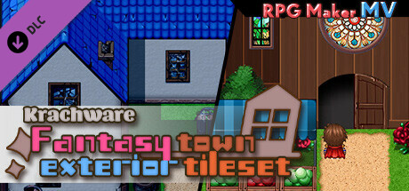 RPG Maker MV - Krachware Fantasy Town Exterior Tileset