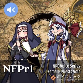 Visual Novel Maker - NPC Female Priests Vol.1