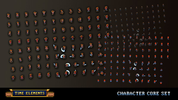 RPG Maker VX Ace - Time Elements - Character Core Set