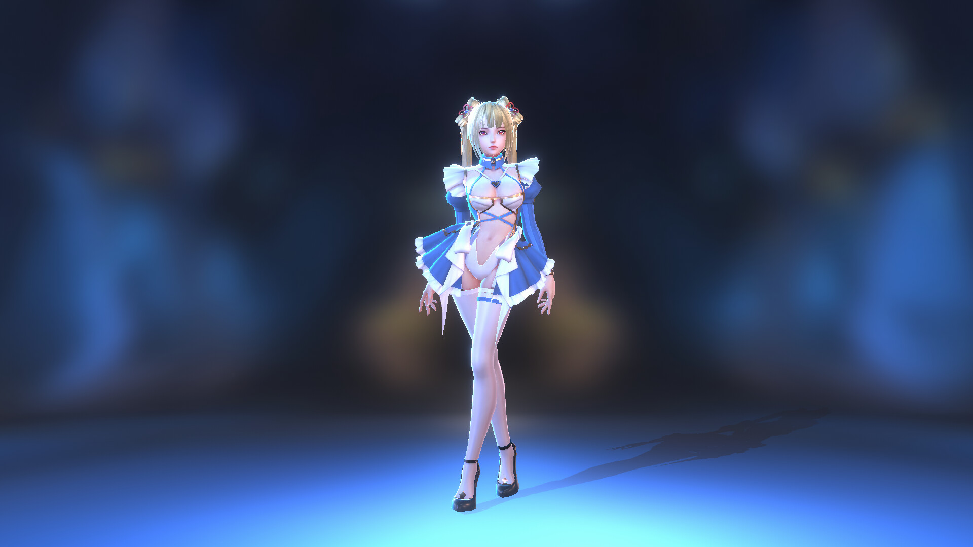 Angel Legion-DLC X Maid(Blue) screenshot screenshot 1