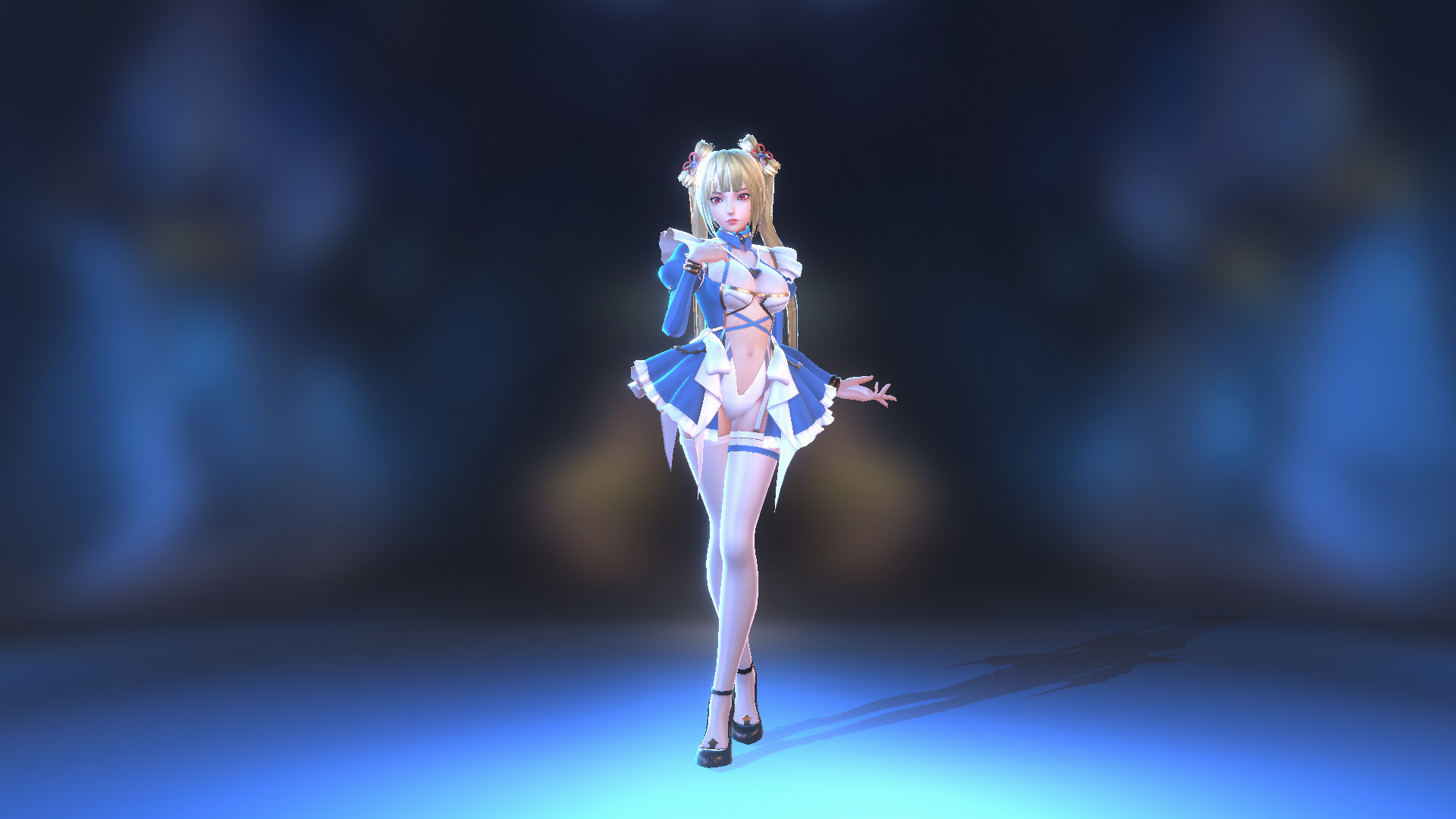 Angel Legion-DLC X Maid(Blue) screenshot thumbnail screenshot 4