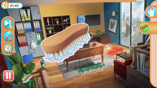 Cleaning Queens game for windows Pc 1