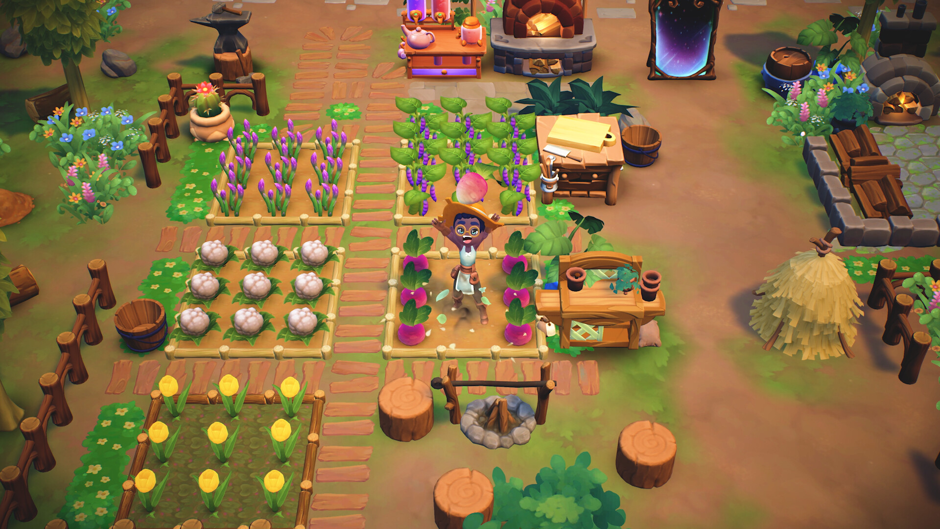 Fae Farm, o simulador aconchegante para cultivar plantações e amizades -  Epic Games Store