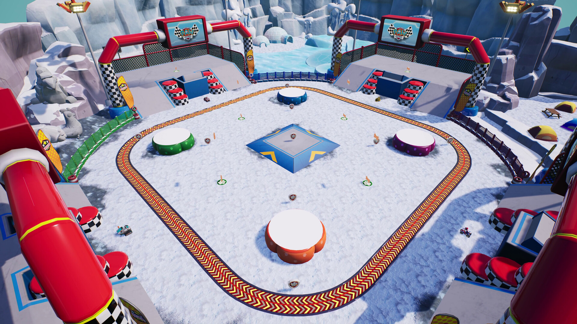 PAW Patrol: Grand Prix - Pup Treat Arena screenshot screenshot 1