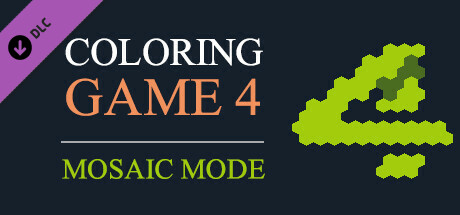 Coloring Game 4 – Mosaic Mode
