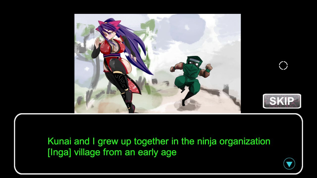 Touch and Hypnosis ～ kunochi ninja Kunai ～ screenshot 1