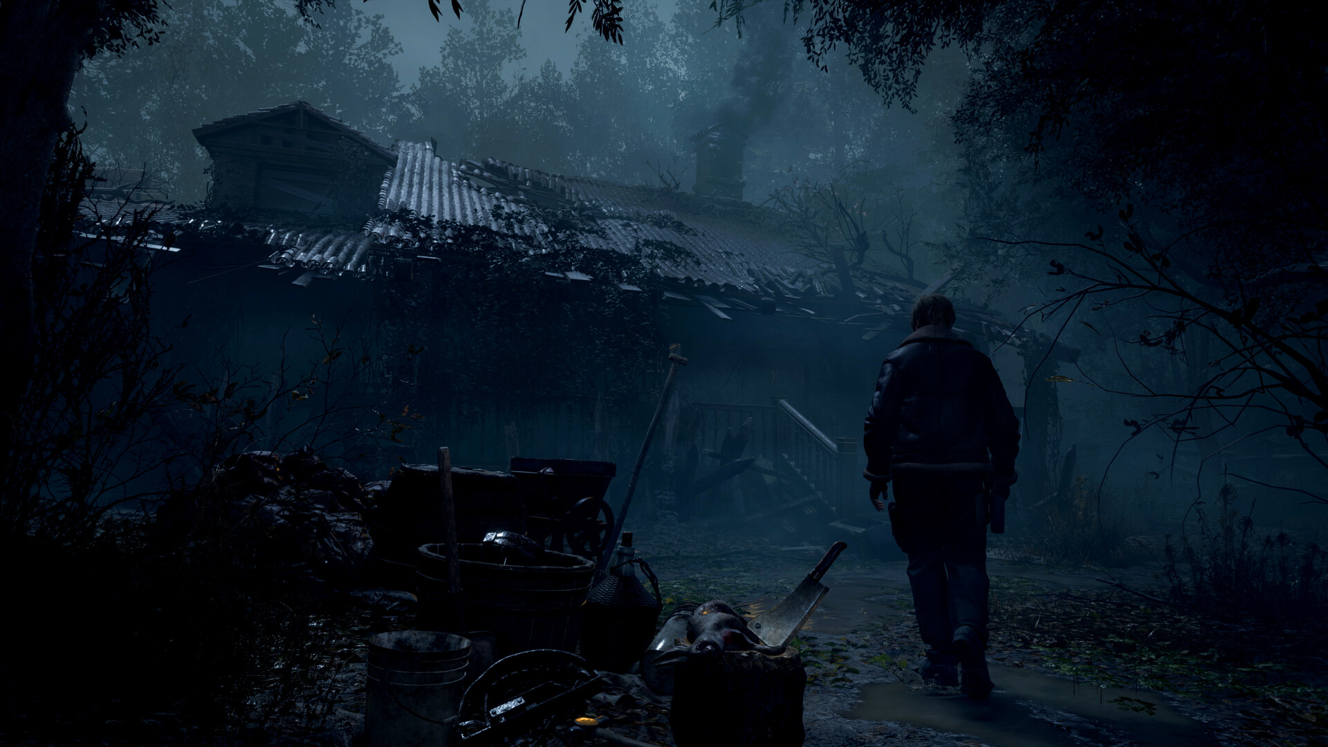 Resident Evil 4 Chainsaw Demo Featured Screenshot #1