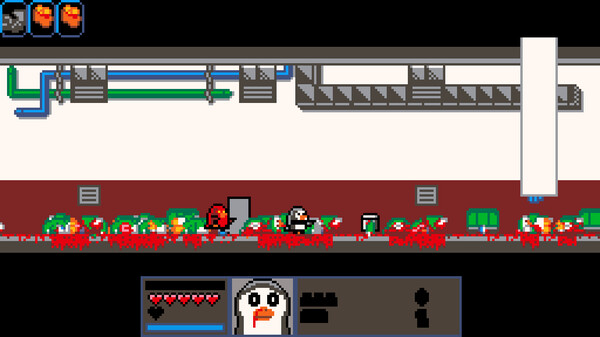 Penguin with a Pumpgun game for Linux 1