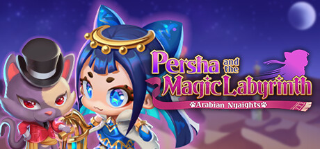 Persha and the Magic Labyrinth -Arabian Nyaights- Cover Image