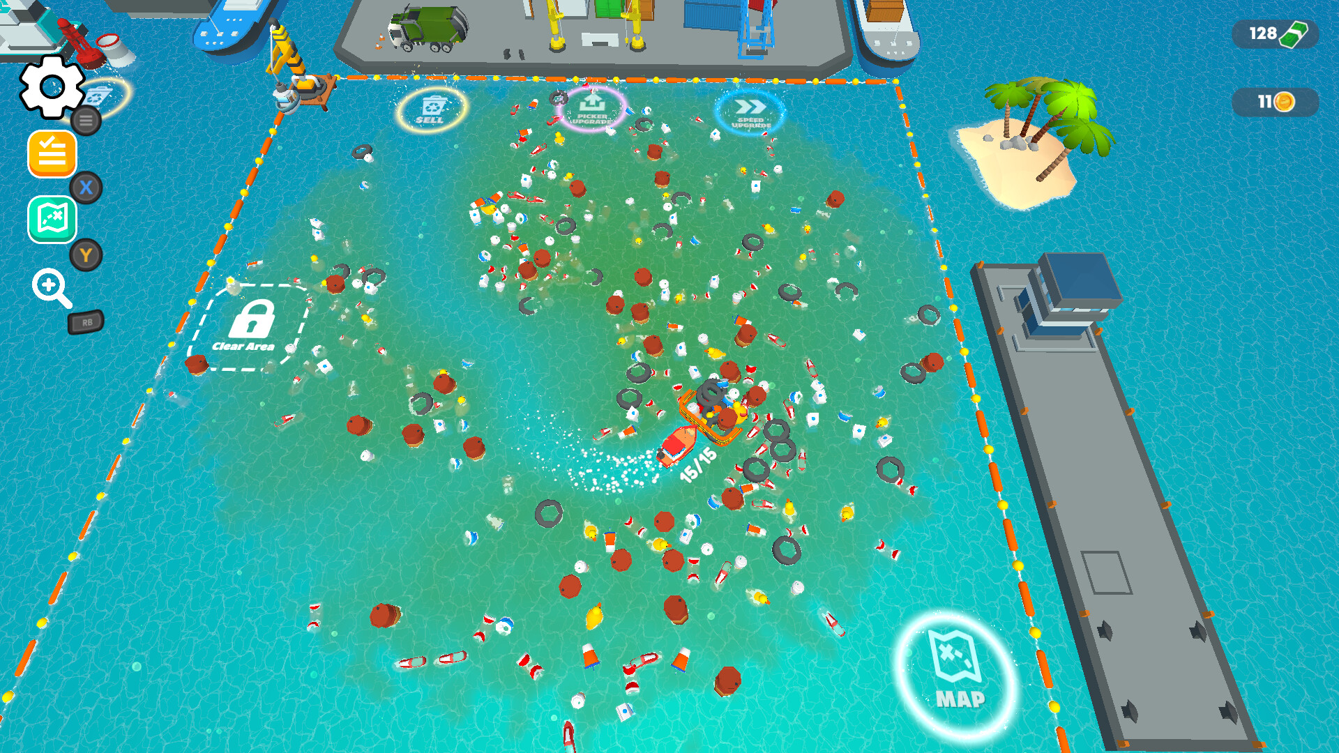 Clean the Sea! screenshot 1