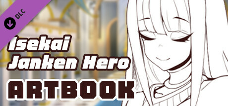 Isekai Janken Hero-Digital ArtBook banner image