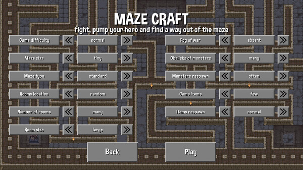 Скриншот из MazeCraft