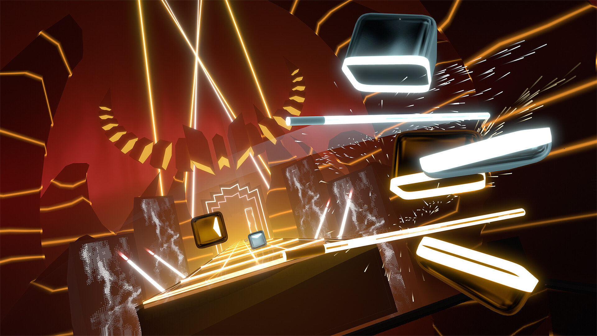Beat Saber - Foo Fighters - "The Pretender" screenshot screenshot 2