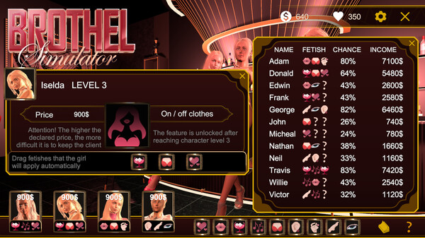 Brothel Simulator 🍓 game for windows Pc 1