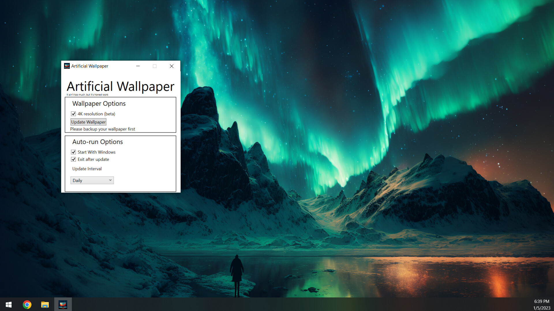 Artificial Wallpaper screenshot 1