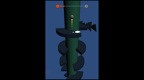 Скриншот из Helix Jump