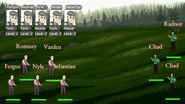 Скриншот из idle Party Leader