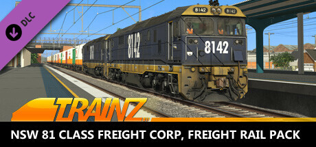 Trainz 2019 DLC - NSW 81 Class Freight Corp, Freight Rail Pack