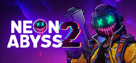 Steam header art for Neon Abyss 2
