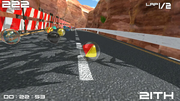 Скриншот из Marble Ball Racing 2022