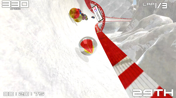 Скриншот из Marble Ball Racing 2022