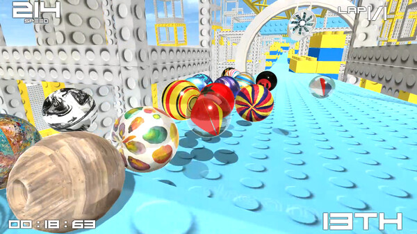 Скриншот из Marble Ball Racing 2022