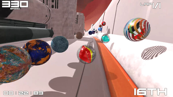 Скриншот из Marble Ball Racing 2022