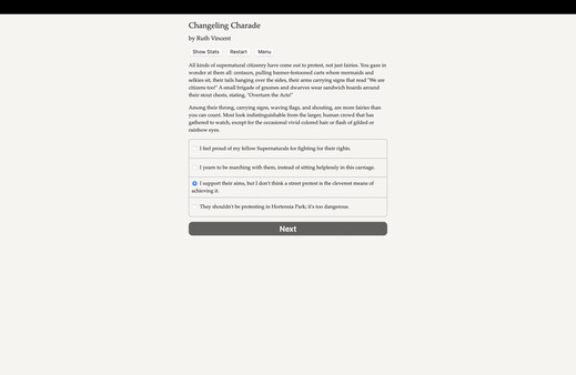 Скриншот из Changeling Charade