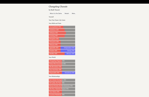 Changeling Charade game for Linux 1