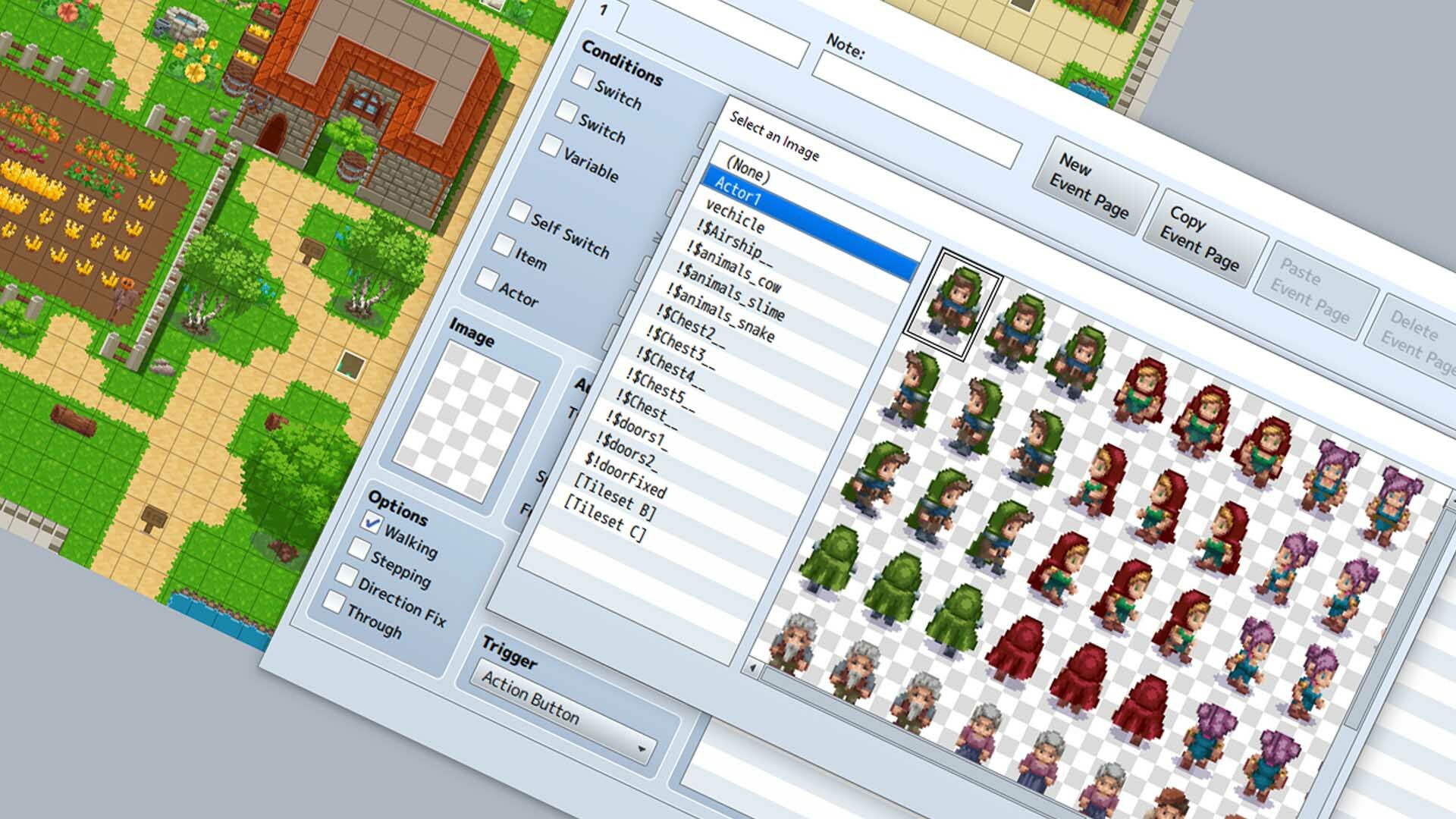 RPG Maker MV - The Story of Pixels Sunny Village screenshot screenshot 2