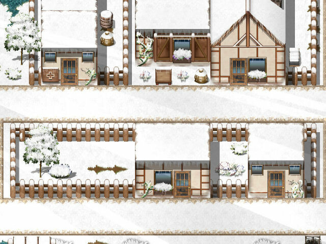 RPG Maker MV - KR Snow Town Tileset screenshot screenshot 2