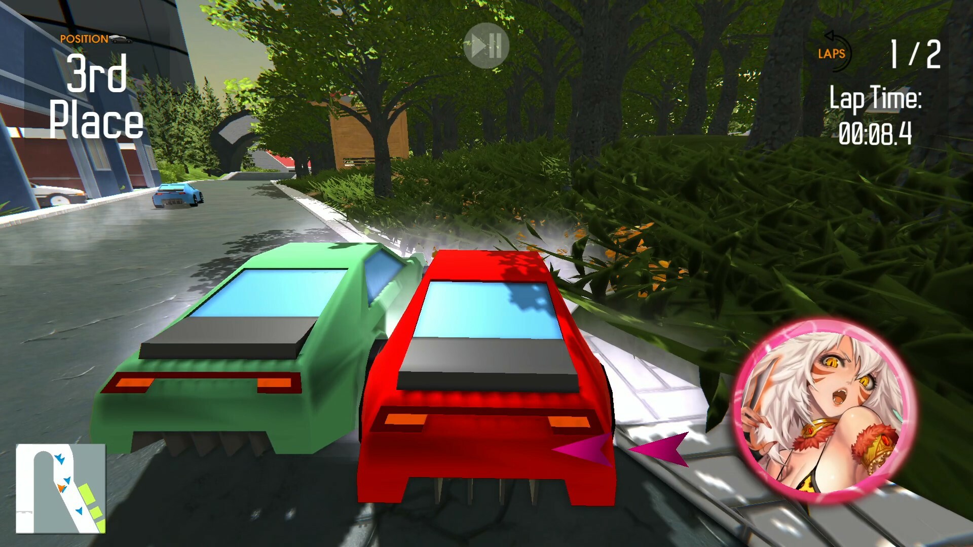 Lewd Anime Racing screenshot screenshot 2