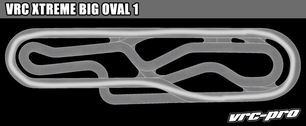 VRC XTREME Oval track pack (3) for steam