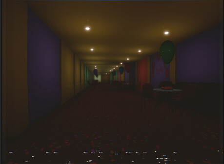 Скриншот из Backrooms Mainframe