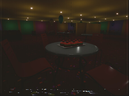 Скриншот из Backrooms Mainframe