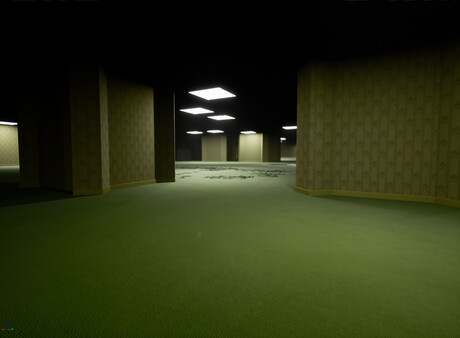 Скриншот из Backrooms Mainframe