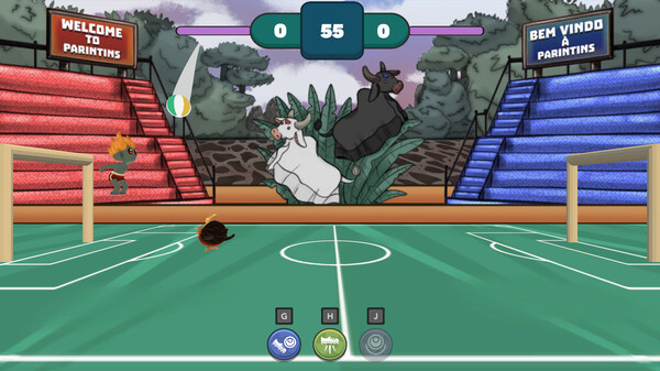 Скриншот из Lendas do Pebol: Mythic Football