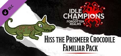 idle champions - hiss the prismeer crocodile familiar pack vertical card thumbnail