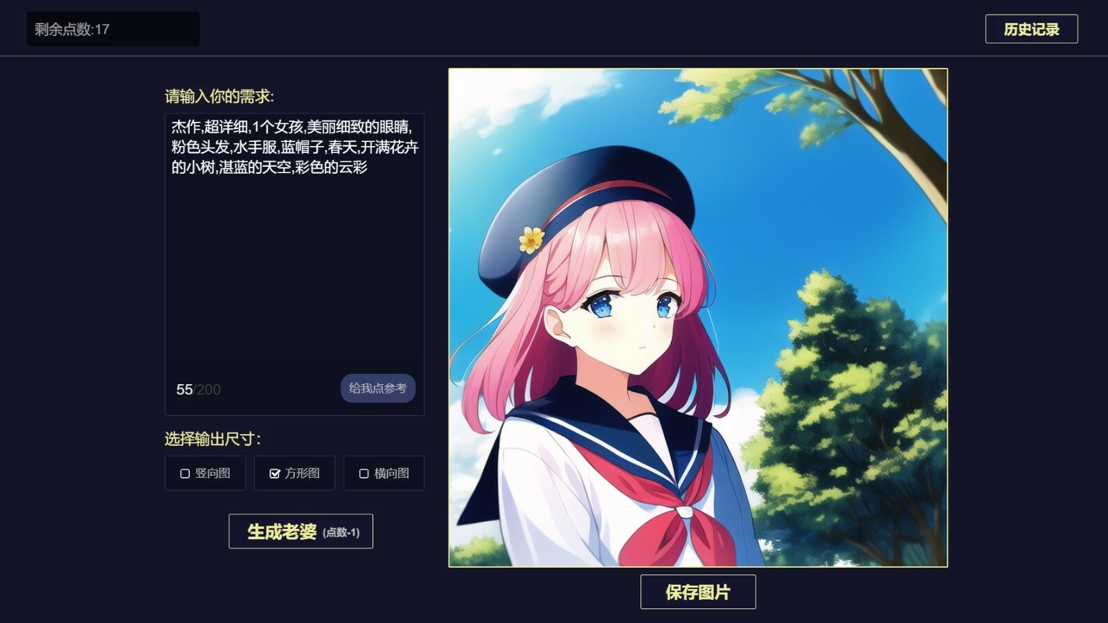 二次元老婆生成器 screenshot 2