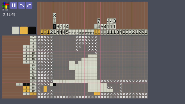 NONOTOWN: Nonogram Logic Puzzlefor windows and Linux 1