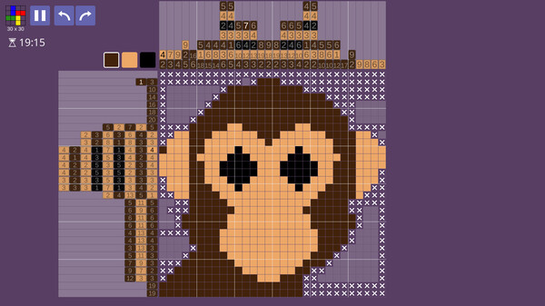 NONOTOWN: Nonogram Logic Puzzle game for Linux 1