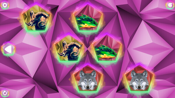 Скриншот из Poly Memory: Animals Скриншот из Poly Memory: Animals