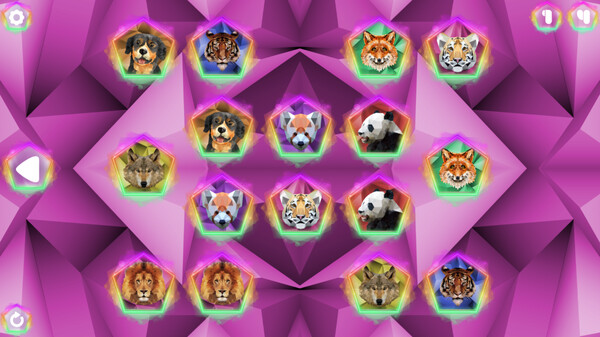 Скриншот из Poly Memory: Animals Скриншот из Poly Memory: Animals