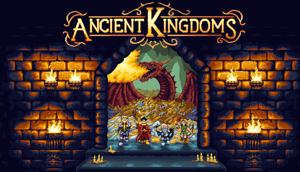 Imagen de la cápsula de "Ancient Kingdoms" que utilizó RoboStreamer para las transmisiones en Steam